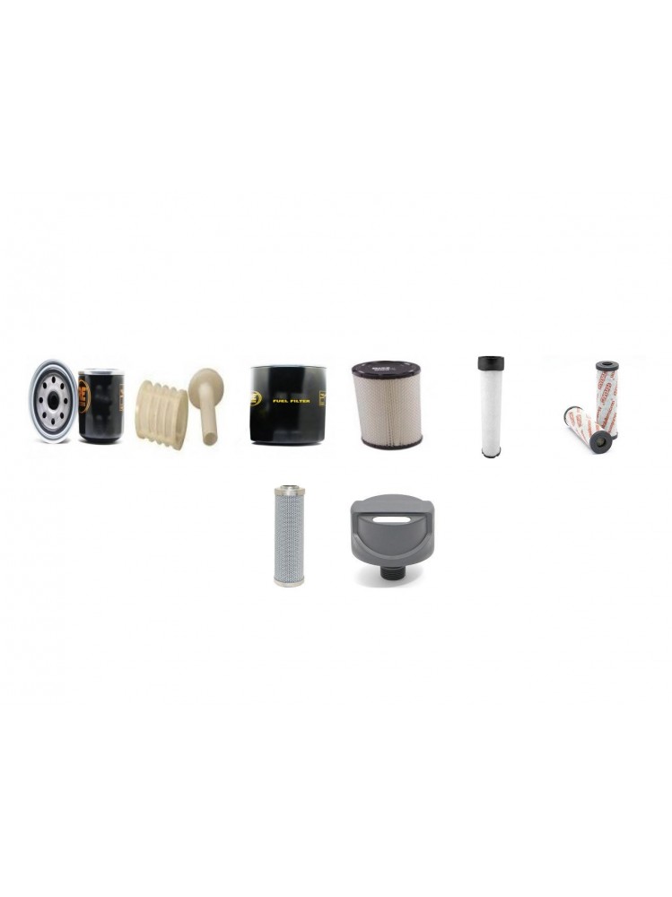 NEUSON 501 S Filter Service Kit w/Yanmar 3Tnv88 Eng. 2005-