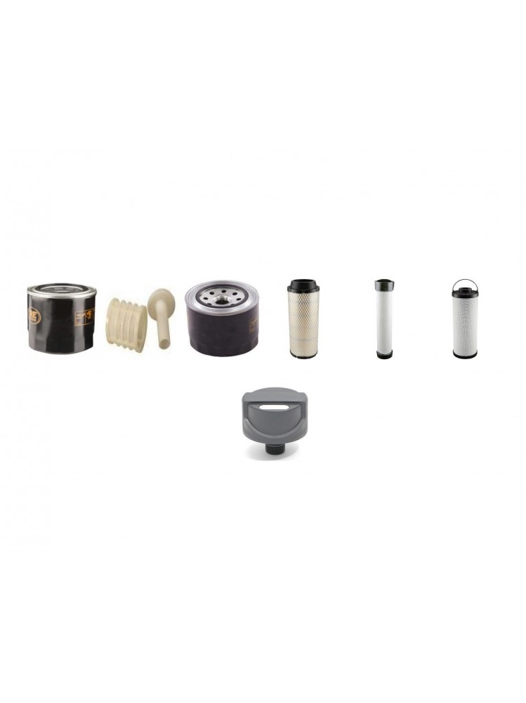 NEUSON 75 Z-3 Filter Service Kit w/Yanmar 4Tnv98V Eng. 2005-