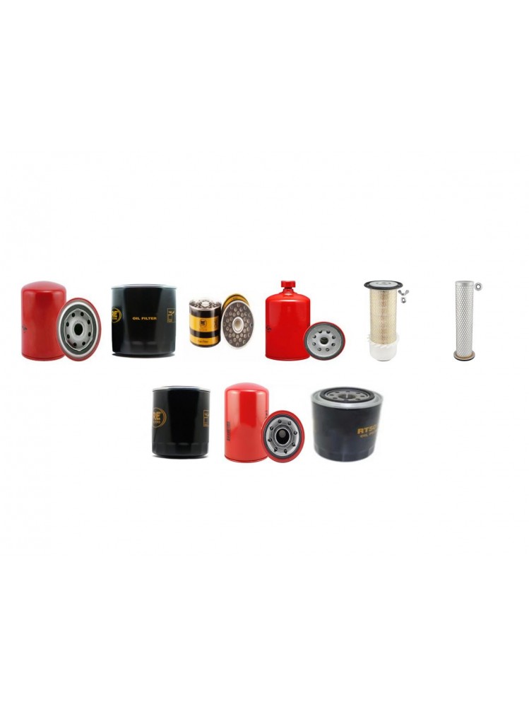 NEUSON 8002 Filter Service Kit w/Perkins 1004.4 Eng. 2002-