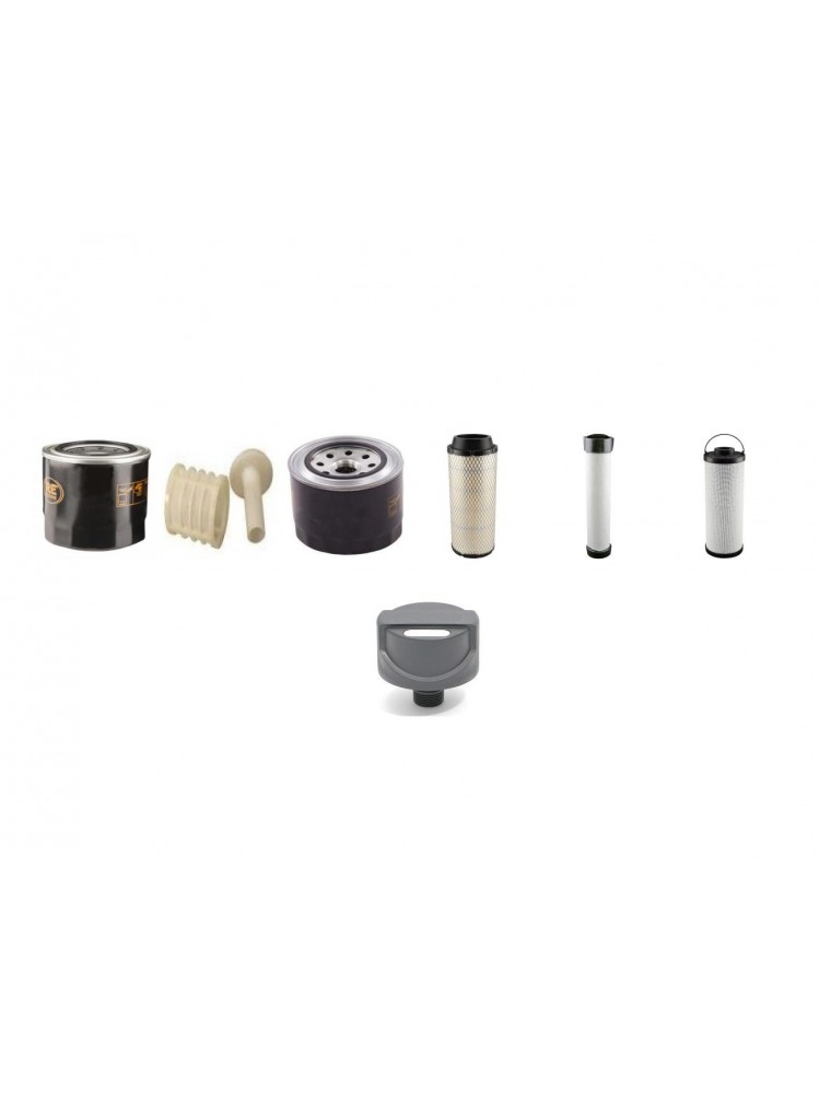 NEUSON 8003 RD/RDV Filter Service Kit w/Yanmar 4Tnv98V Eng. 2005-