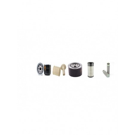 NEW HOLLAND E35BSR Filter Service Kit Air Oil Fuel Filters w/Yanmar Eng. SN NBLN00001- YR 2008-