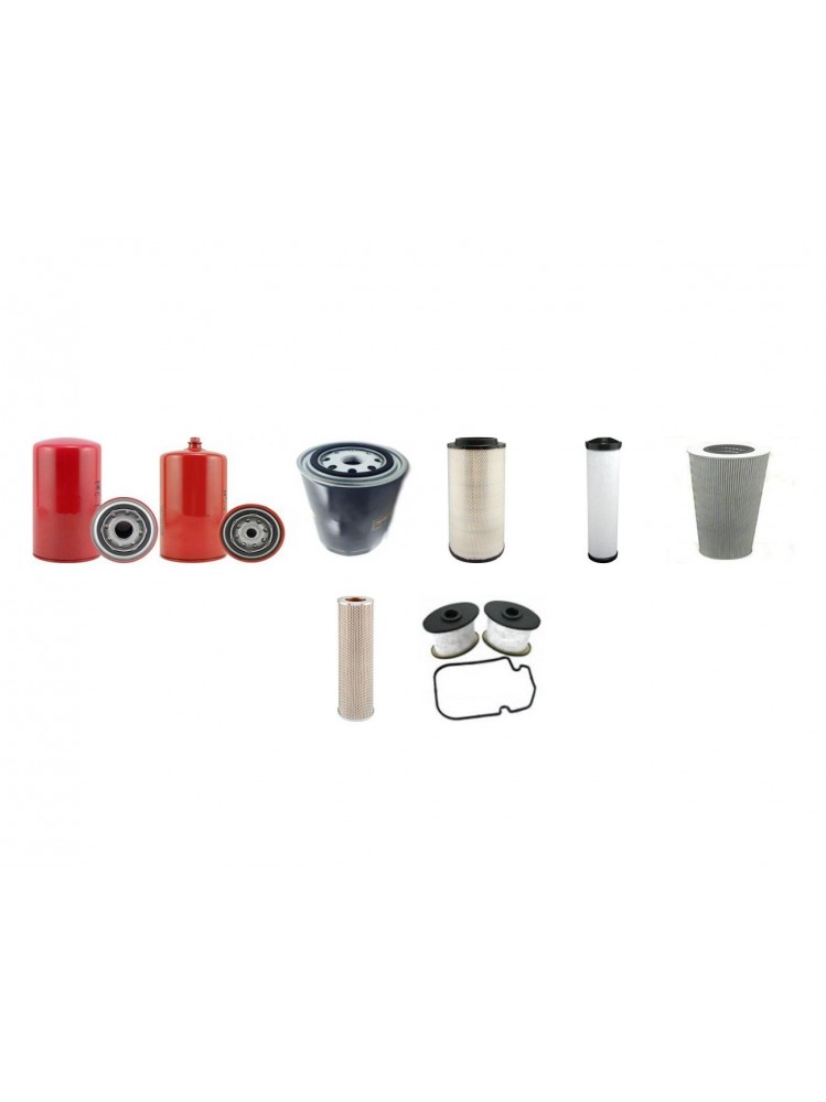 NOE RITTER NF 210-4 R Filter Service Kit w/IVECO 6CYL Eng.