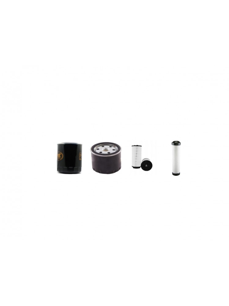 POWERSCREEN T 1400 CHIEFTAIN TRACK Filter Service Kit Air Oil Fuel Filters w/Deutz  Eng.   YR  2001