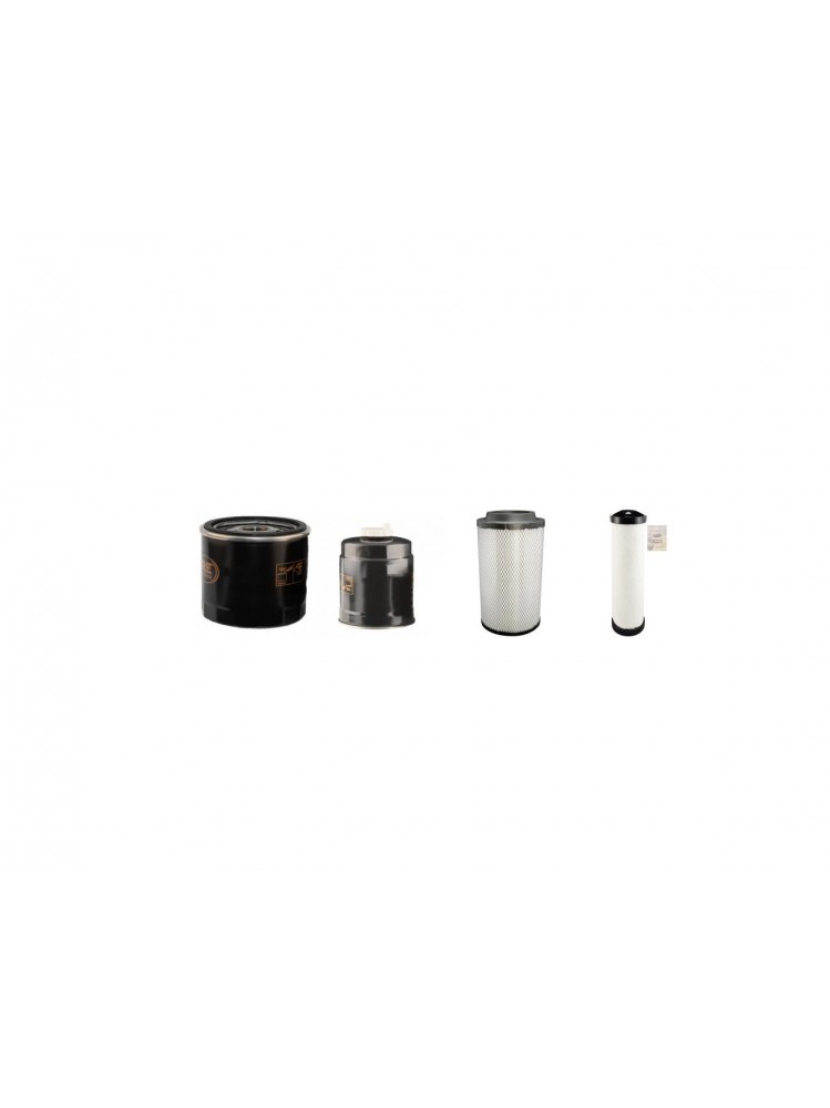 PUTZMEISTER M 760/3 DHBS Filter Service Kit Air Oil Fuel Filters w/Deutz D2011L04 Eng.   YR  2014