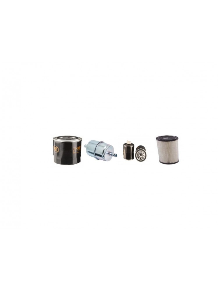 RANSOMES COMMANDER 3300 T Filter Service Kit Air Oil Fuel Filters w/KUBOTA D1105T Eng.