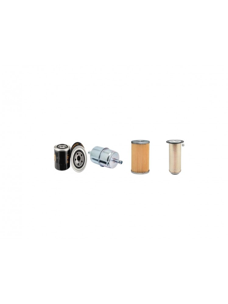 RANSOMES COMMANDER 3500 DX Filter Service Kit Air Oil Fuel Filters w/KUBOTA V2203B Eng.     51 CH