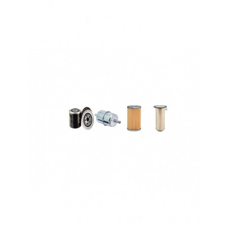 RANSOMES COMMANDER 3500DX Filter Service Kit Air Oil Fuel Filters w/KUBOTA V2203B Eng. 51 CH