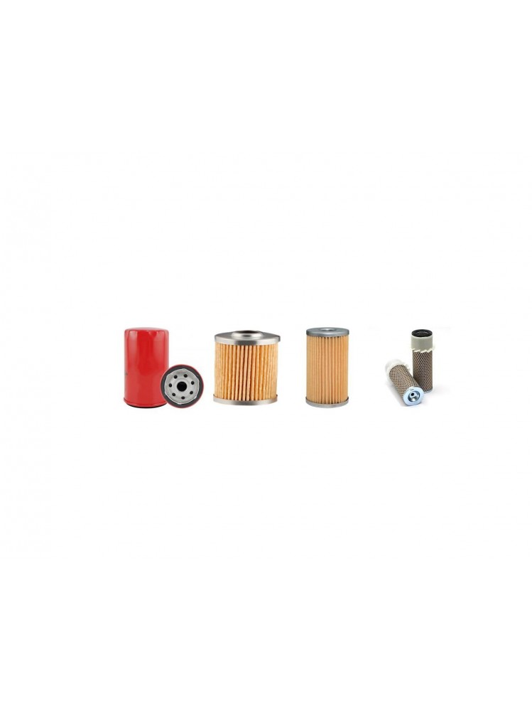 RAPID MT 250 Filter Service Kit Air Oil Fuel Filters w/ISEKI E3AD1 Eng.