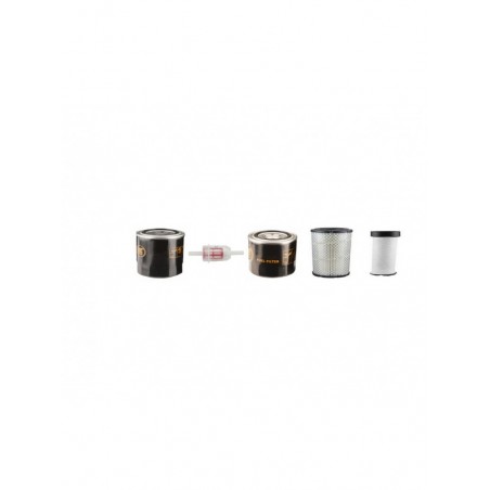 SCHAFFER 3046 Filter Service Kit Air Oil Fuel Filters w/Kubota V1505T Eng.   YR  2009-