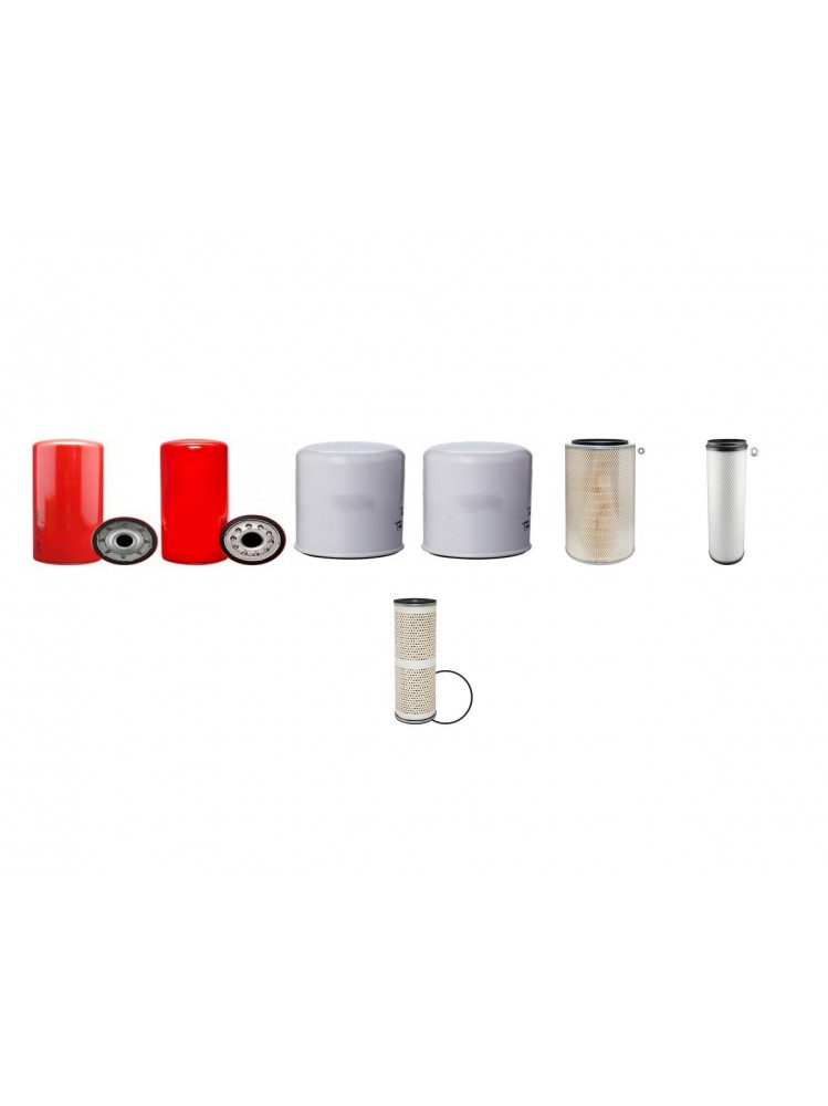 AKERMAN EC 650 Filter Service Kit w/VOLVO TD122KIE Eng.