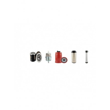 BOMAG BW 135 AD-5 Filter Service Kit Air Oil Fuel Filters w/Kubota V2203MEU3/4 Eng. SN  101650301025- YR  2012-