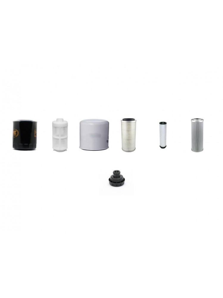 BOMAG BW 154 AC Filter Service Kit w/Deutz F4L912 Eng. SN  101490510101-