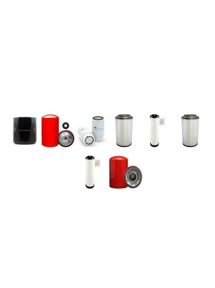 SULLAIR 375 H Compressor Filter Service Kit w/ Caterpillar C4.4 Eng.