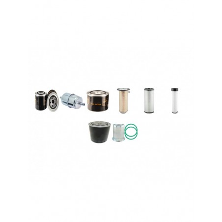 SULLAIR 55 Compressor Filter Service Kit w/ Kubota D1703 Eng.