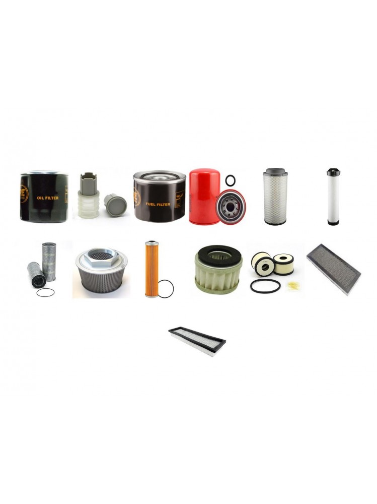 Takeuchi TL10 F Tracked Loader Filter kit