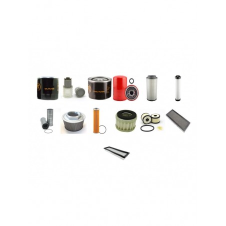 TAKEUCHI TL 12 Filter Service Kit w/Kubota V3800-CR-TE4B Eng. SN  201200002- YR  2014-  TIER IV