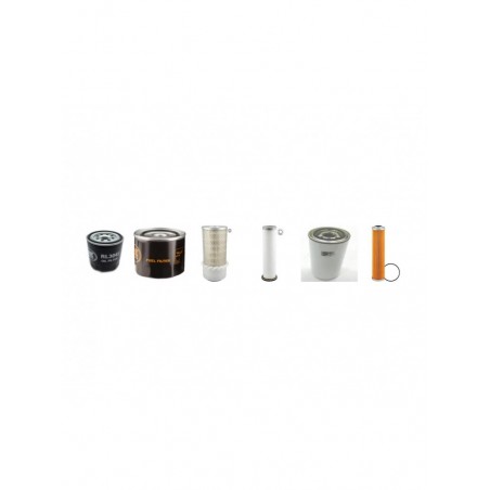 TAKEUCHI TL 126 Filter Service Kit w/Isuzu Eng.