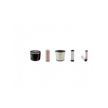 THWAITES MACH203 Filter Service Kit w/Yanmar 3Tnv76K Eng. 2011-