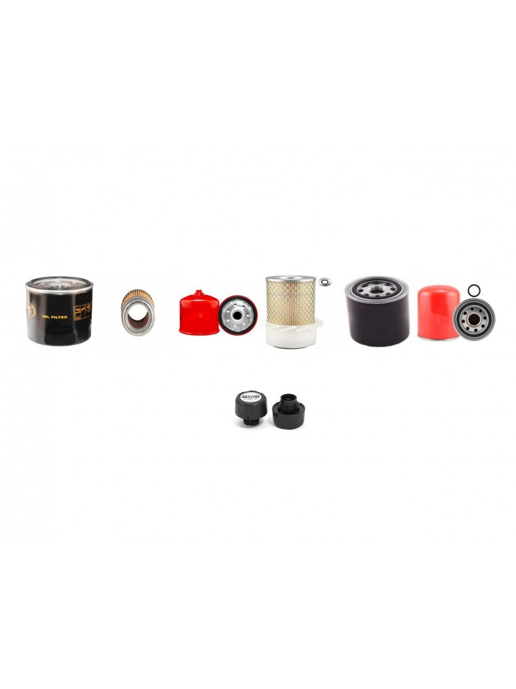 Toro WORKMAN 4300D Filter Service Kit w/ Mitsubishi Eng ( Single Air )