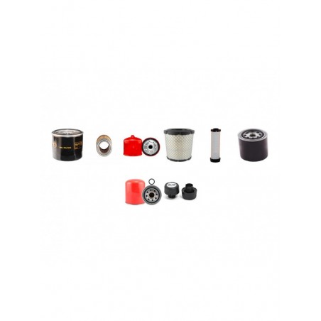Toro WORKMAN 4300D Filter Service Kit w/ Mitsubishi Eng ( Single Radial Air )