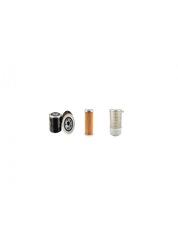 TRANSMANUT TRANSVERSAL Filter Service Kit Air Oil Fuel Filters w/Kubota V2403 Eng.