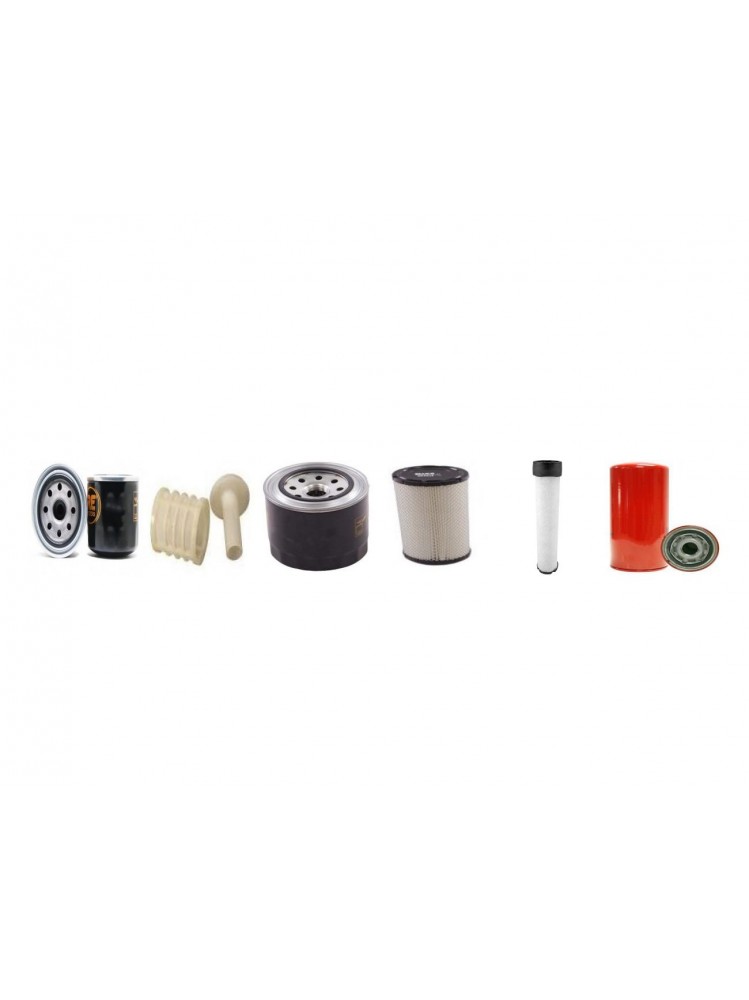 VALPADANA 1650 Filter Service Kit w/Yanmar 4TNV Eng.