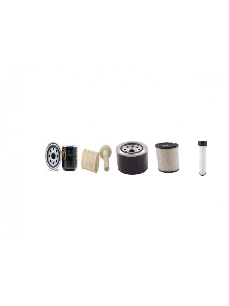 VALPADANA 6560 ISR/ARM/VLM Filter Service Kit Air Oil Fuel Filters w/Yanmar 4TNV84T Eng.   YR  2005-