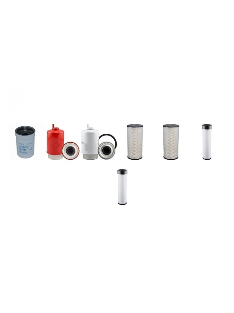 VERMEER D 36 X50 SERIE I Filter Service Kit Air Oil Fuel Filters w/JOHN DEERE 4045H275 Eng.