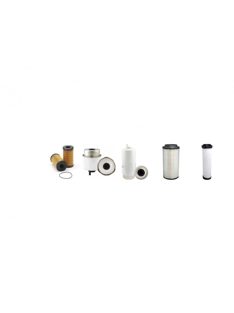 VOGELE SUPER 1600-1 Filter Service Kit Air Oil Fuel Filters w/Perkins 1104C-44TA Eng.   YR  2003-