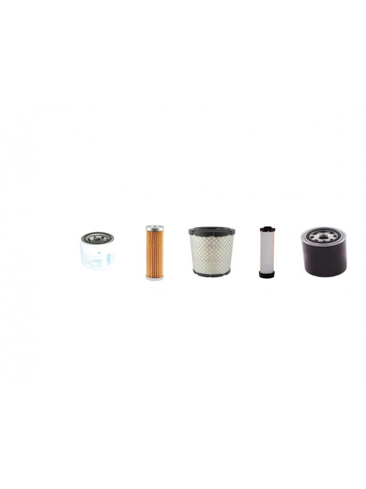 VOLVO DD 14 Filter Service Kit w/Kubota D722 Eng. 2008