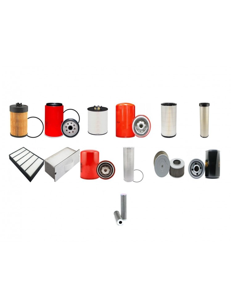 Volvo EC140B Filter Service Kit S/N 10612-up