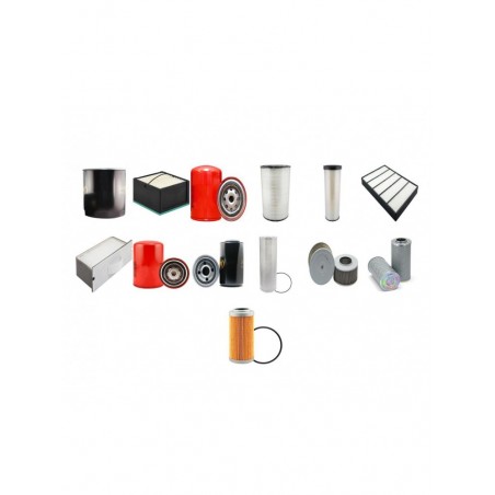 VOLVO EC290B-LC Filter Service Kit w/VOLVO D7DEAE3 Eng. YR 2001-