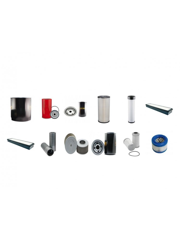 VOLVO ECR 145 CL Filter Service Kit w/Volvo D4Eeae3 Eng. 2009-