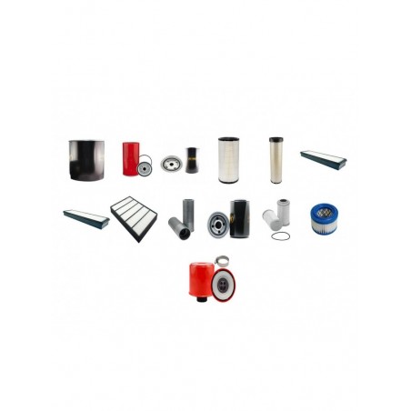 VOLVO ECR235C/CL Filter Service Kit w/VOLVO D6EAEA3 Eng. YR 2009-