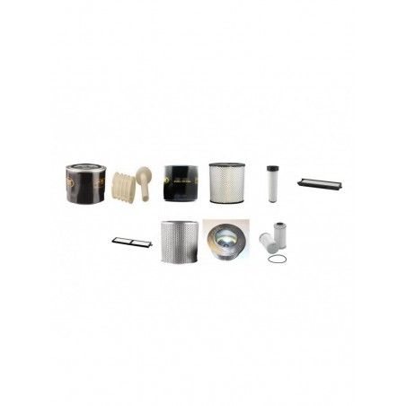 Volvo ECR58 Excavator Filter Kit