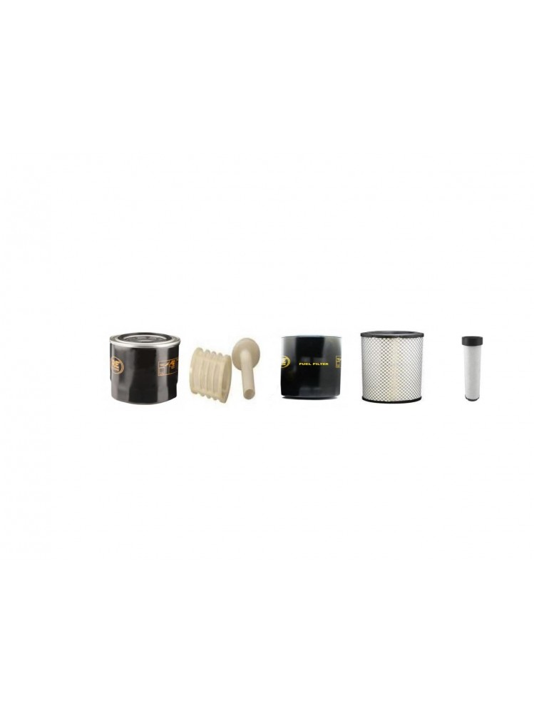 Volvo ECR58PLC Excavator Filter Kit