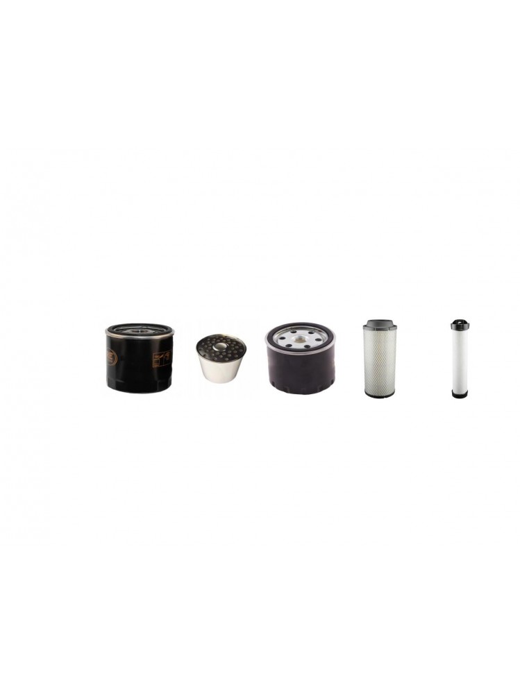VOLVO L 20 F Filter Service Kit Air Oil Fuel Filters w/VOLVO D3.6DCAE3 Eng.   YR  2010-