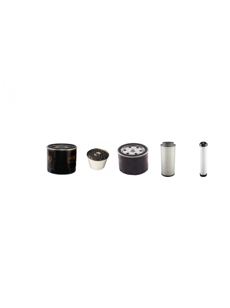 VOLVO L 35 B-Z Filter Service Kit Air Oil Fuel Filters w/VOLVO D3DCEE2 Eng.   YR  2004-