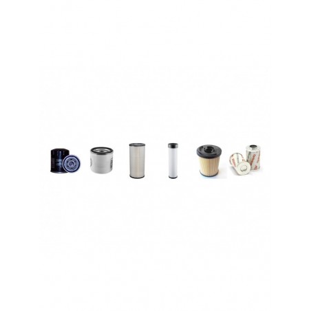 WACKER RT820EC Filter Service Kit w/Lombardini 12L475-2 Eng.