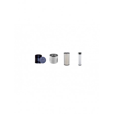 WACKER RT 820 EC Filter Service Kit Air Oil Fuel Filters w/Lombardini 12L475-2 Eng.