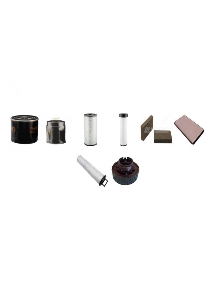 WACKER WL 50 S Filter Service Kit w/Deutz TD2011L04W Eng.   YR  2007-