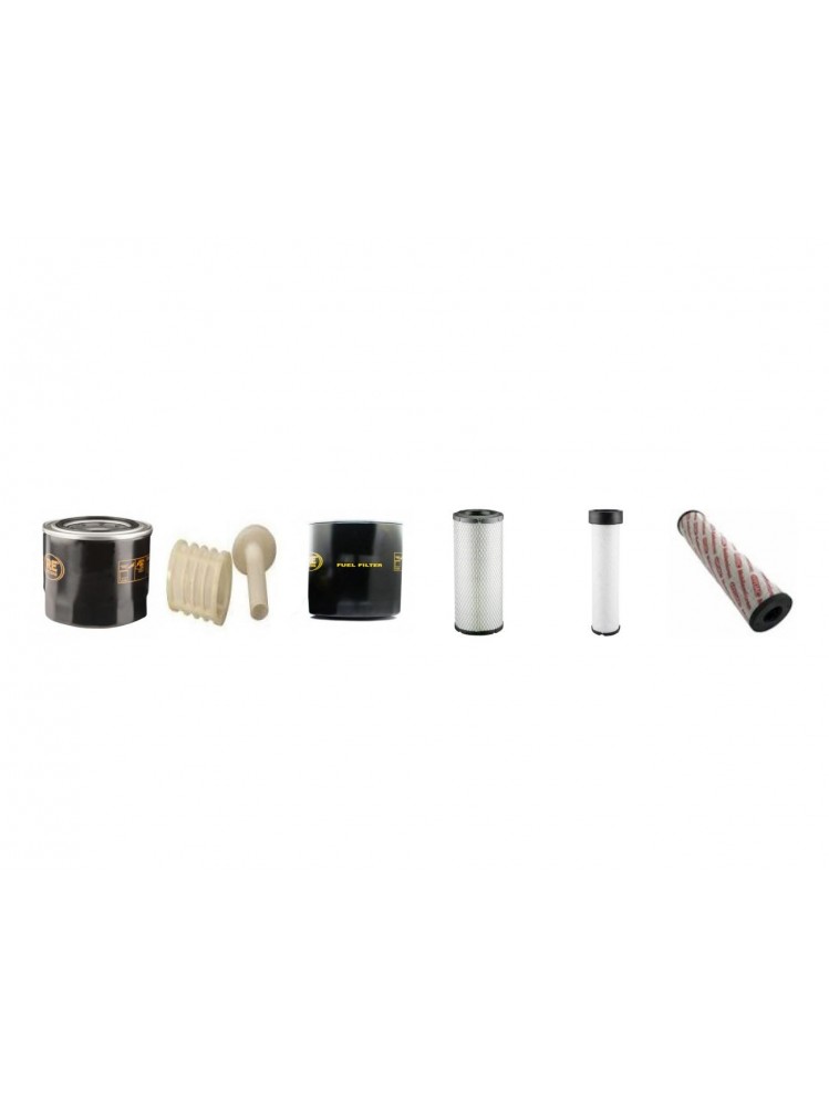 WACKER 5085 Filter Service Kit w/Yanmar 4Tnv88 Eng. 2016