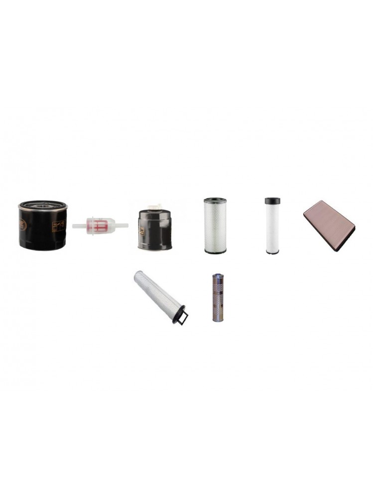 WEIDEMAN 4070 CX80T Filter Service Kit w/Deutz BF4M2011 Eng.   YR  2007-