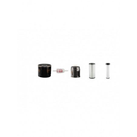 WEIDEMAN 4070 CX80T Filter Service Kit Air Oil Fuel Filters w/Deutz BF4M2011 Eng.   YR  2007-