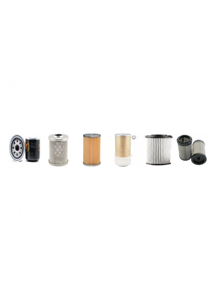 Yanmar B37-VCR Excavator Filter Kit