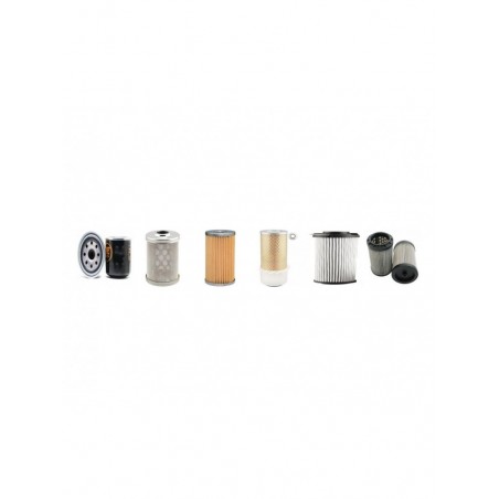 Yanmar B37-VCR Excavator Filter Service Kit
