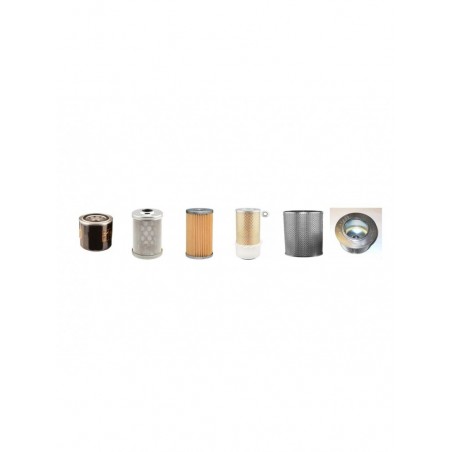 YANMAR B50V/VCR Filter Service Kit w/Yanmar 4Tne88B1 Eng.