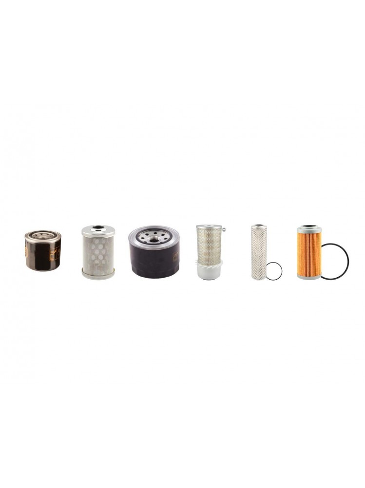 YANMAR B 55 WE Filter Service Kit w/Yanmar 4Tne94Db-W Eng. 2003-