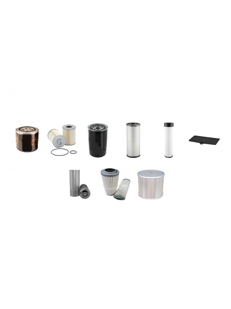 YANMAR SV 100-2A Filter Service Kit w/Yanmar 4TNV98CT-VBV Eng.   YR  2014