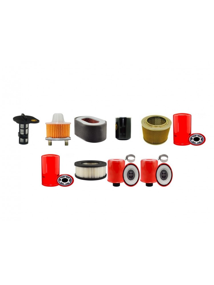 YANMAR YB 101 Filter Service Kit w/Yanmar L90Seb Eng.